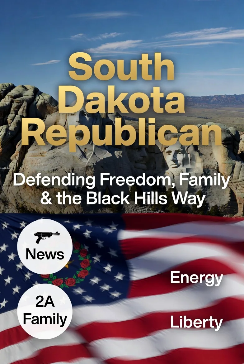 South Dakota Republican — News, 2A, Family Values, Energy Independence, and Liberty